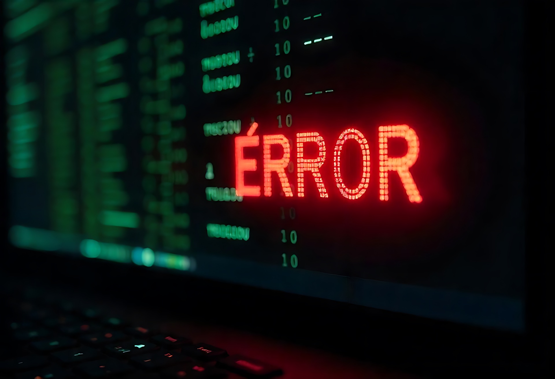 Fehleranzeige auf Monitor | Kunststoffspritzguss
